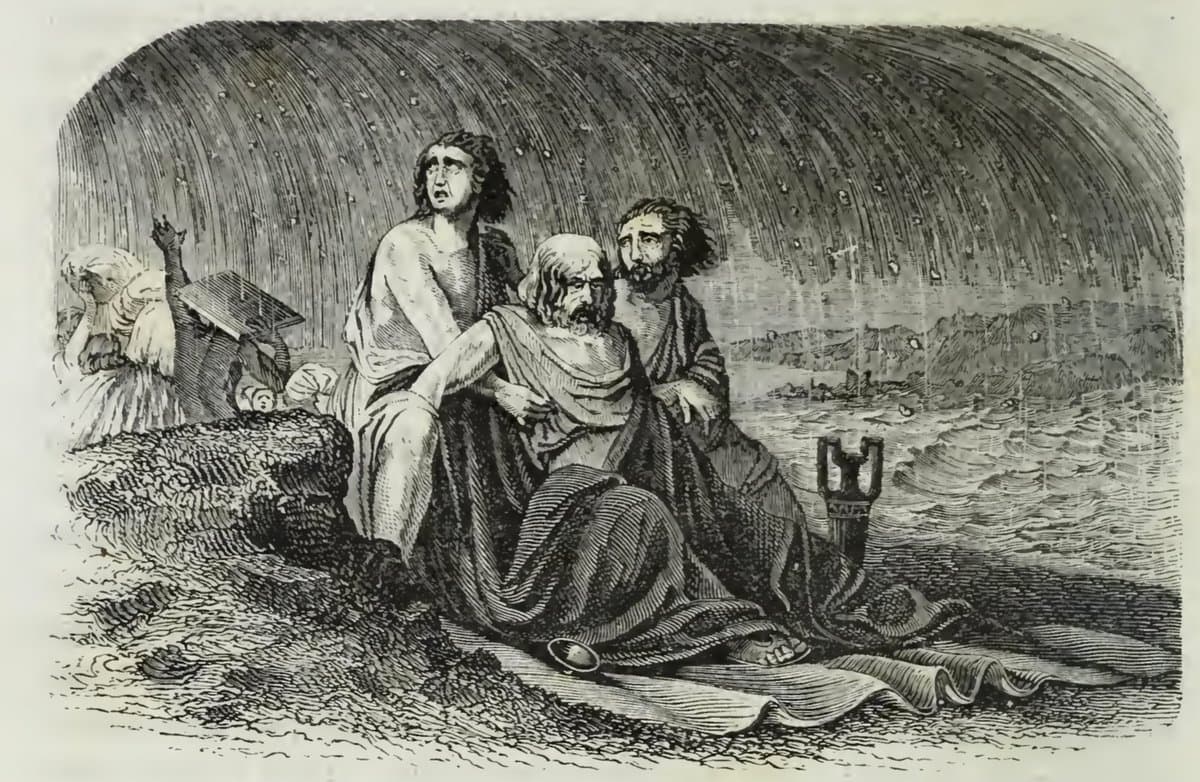 La muerte de Plinio El Viejo en Pompeya