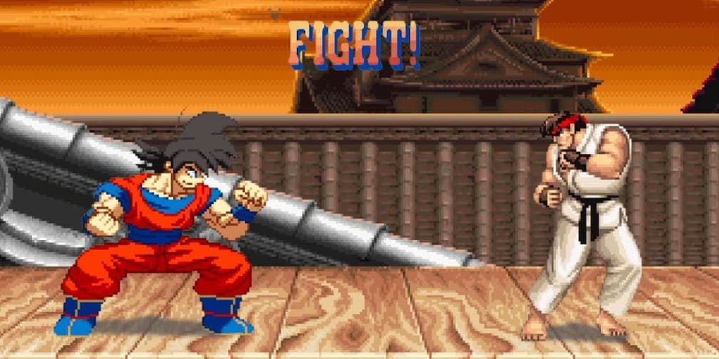 ¡Esto pasa cuando desbloqueas a 'Gokú' en 'Street Fighter'!