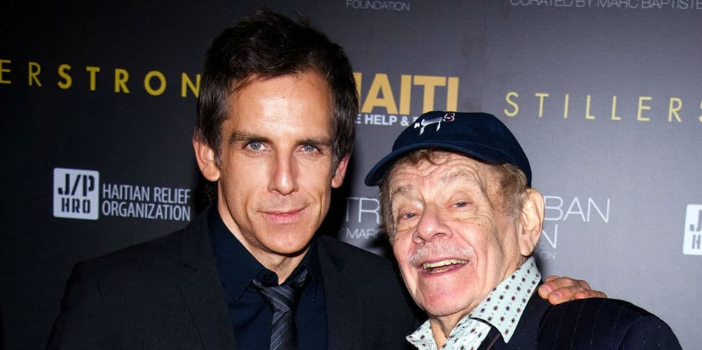 2. Jerry Stiller: El veterano actor es padre de dos conocidos artistas: Ben Stiller y Amy Stiller.