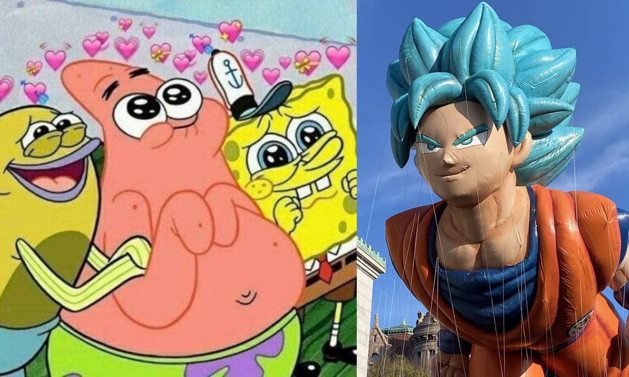 Goku en el Desfile de Acción de Gracias