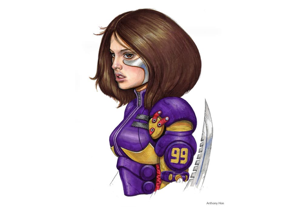 Boceto Alita