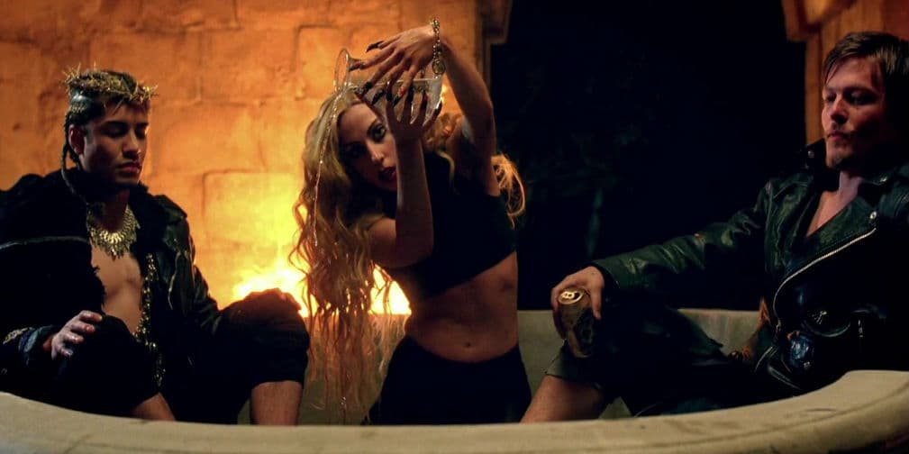 En 2011, Reedus apareció en el videoclip del sencillo Judas de Lady Gaga, encarnando a Judas Iscariote.