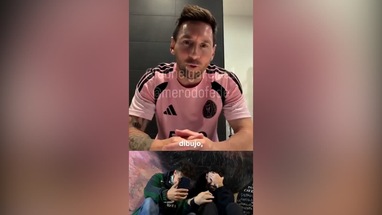¡Gran gesto de Leo Messi! A dos artistas que lo plasman en un mural