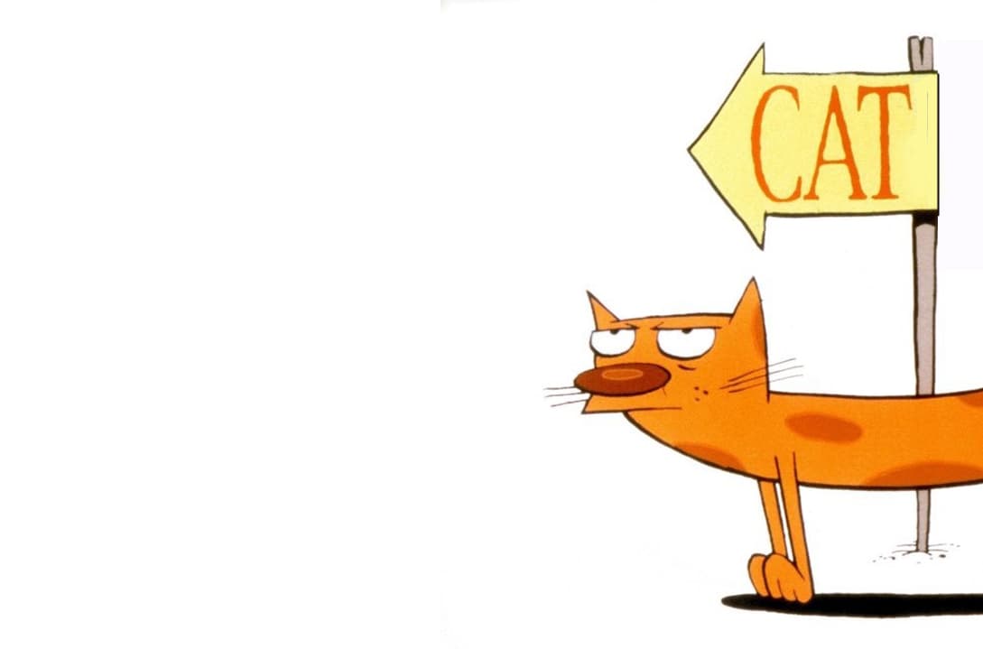 Gato era el hermano amargado en 'Catdog'.