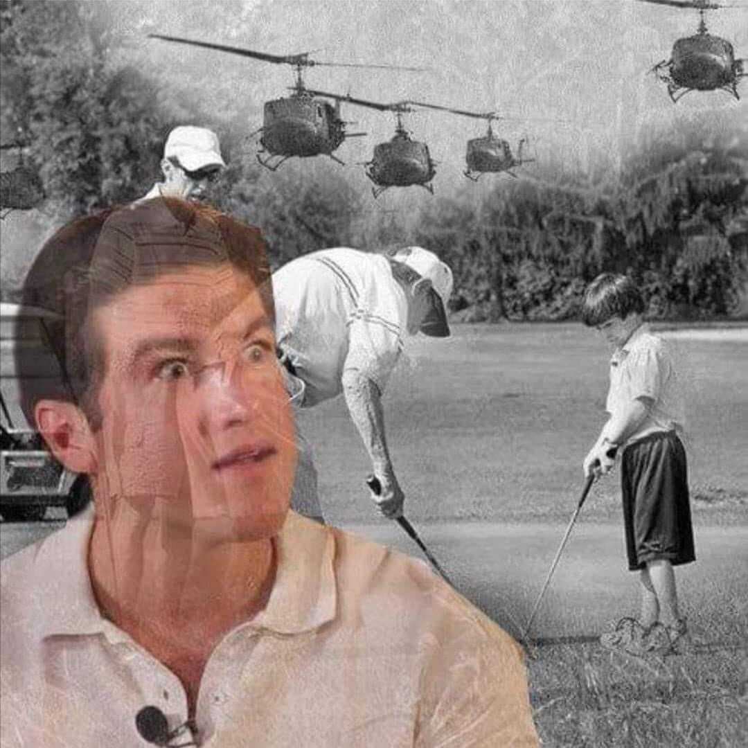 Y cerramos de nuevo con el pobre de Samuel, a quien de niño su papá lo obligaba a ir al golf para darle lo de su semana... ¡el horror! Quedan un par de días y seguro habra uno o dos memes más, pero tú ¿cuál otro habrías agregado?