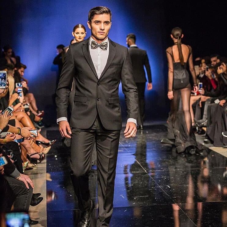 ¿A qué se dedica? Fuera de la competencia Christian es modelo de profesión y empresario de corazón.