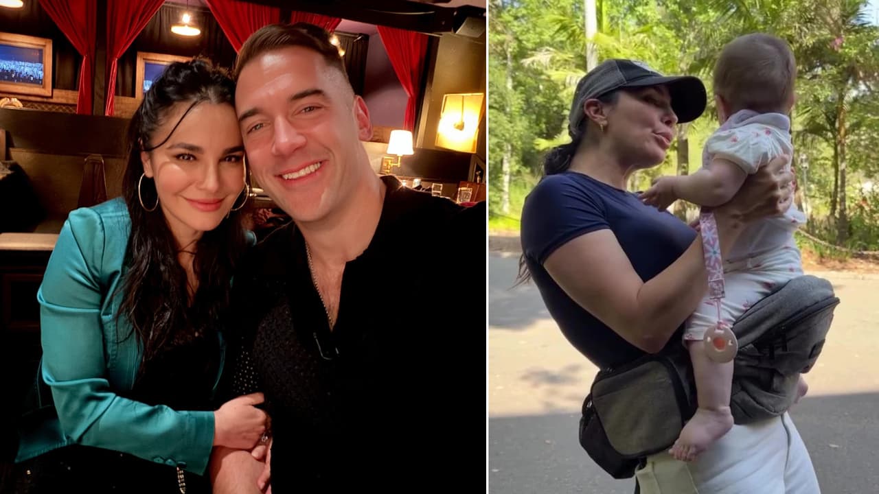 Martha Higareda rompe de ternura las redes con video de sus gemelitas en una visita al zoológico