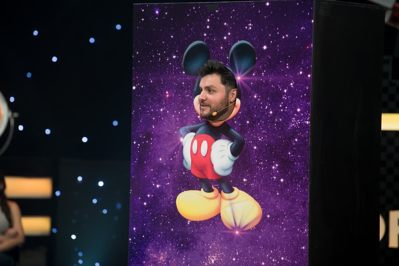 Paul tuvo que adivinar qué personaje era