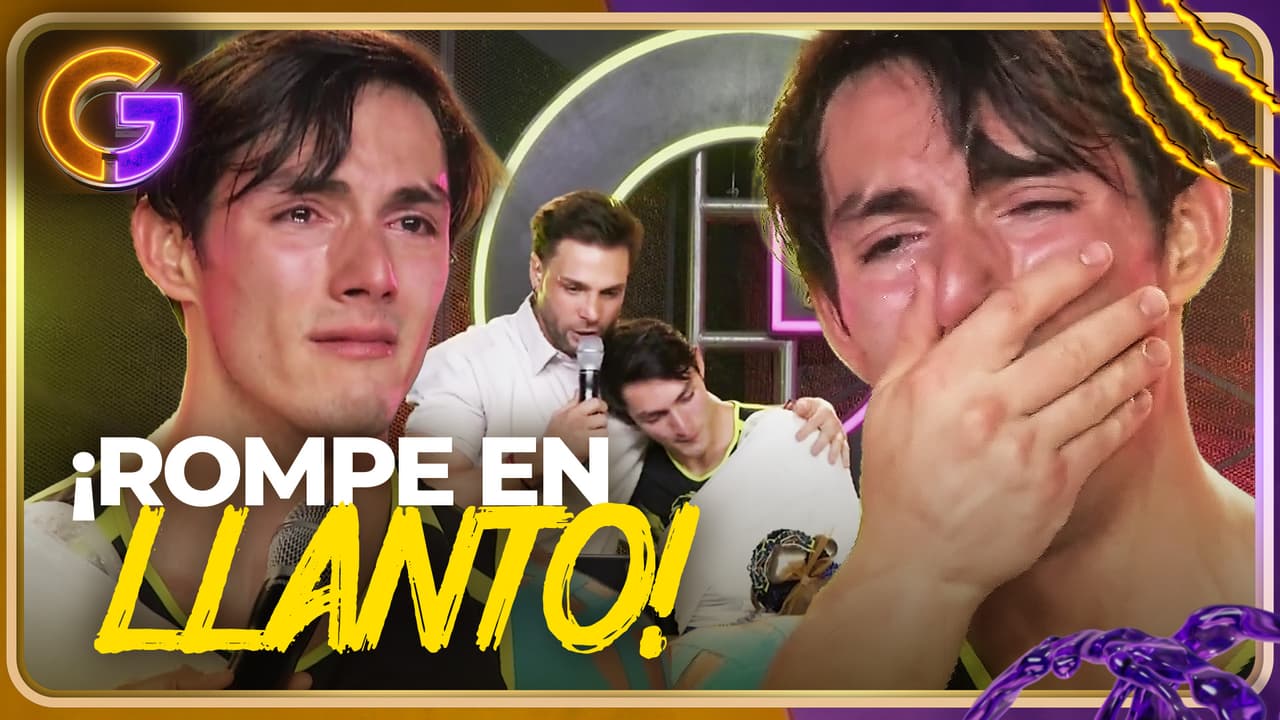 Bruce Santillán se safó el hombro y rompió en llanto tras lo sucedido