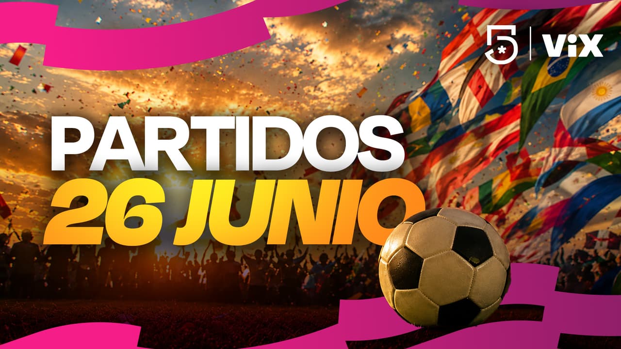 ¿Quiénes se enfrentan este 26 de junio en la Fase de Grupos del Mundial 2026?