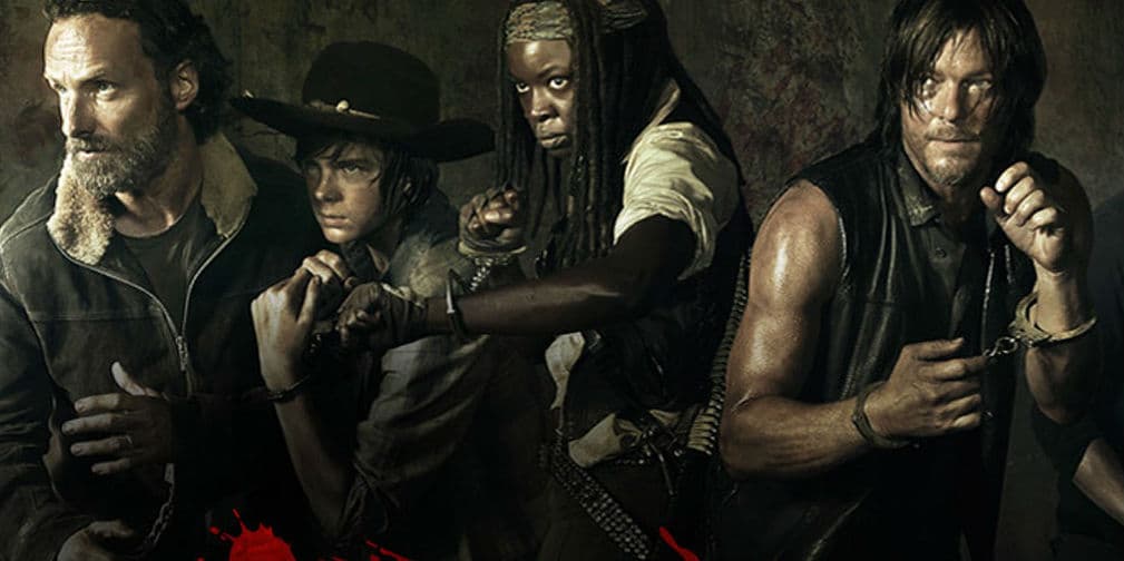 Actores de The Walking Dead sorprenden a enfermo de cáncer