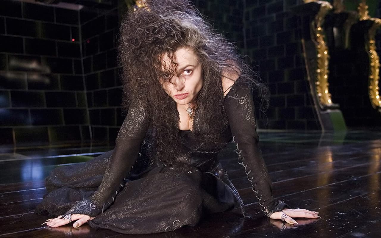 Y también por ser Bellatrix en la franquicia Harry Potter.