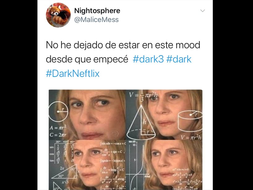 Este meme va dedicado para aquellos que no entendieron del todo las tramas de ‘Dark’.