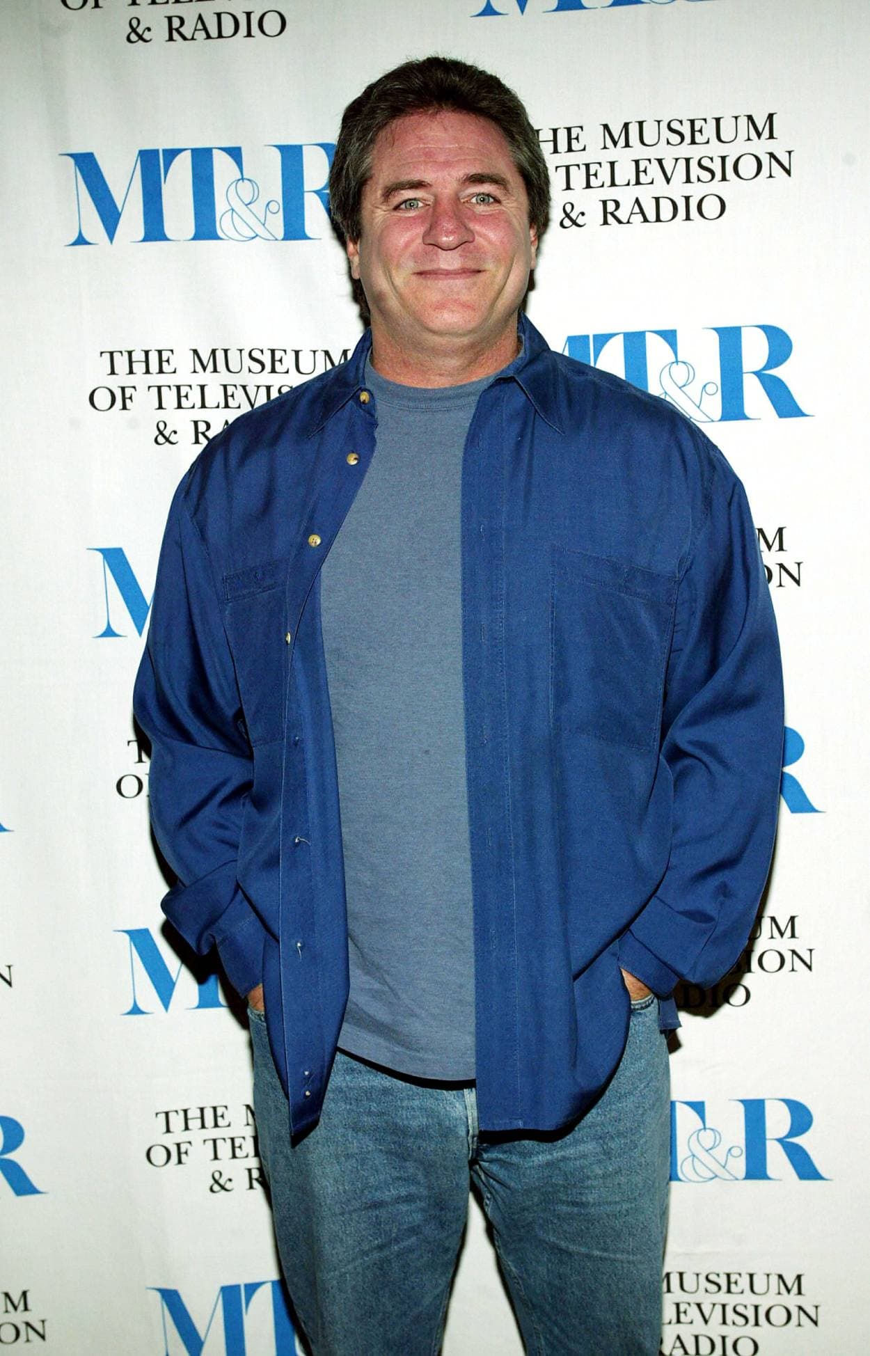 El productor ejecutivo y creador de Malcolm, Linwood Boomer, en la celebración del episodio 100 de la serie en 2004