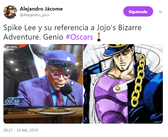 ¡Ora, ora, ora, ora!