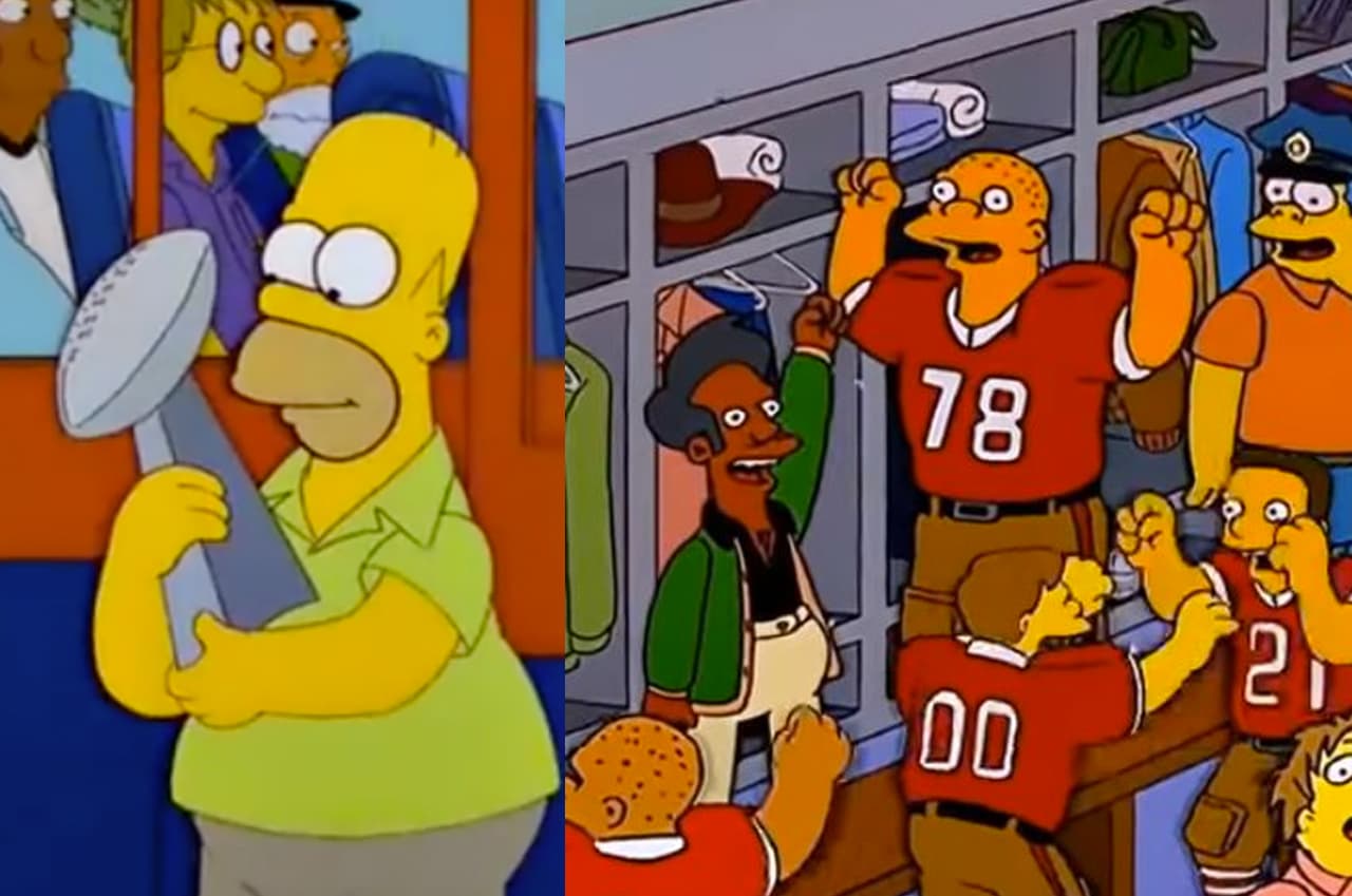 Conoce las predicciones de ‘Los Simpson’ sobre el Super Bowl