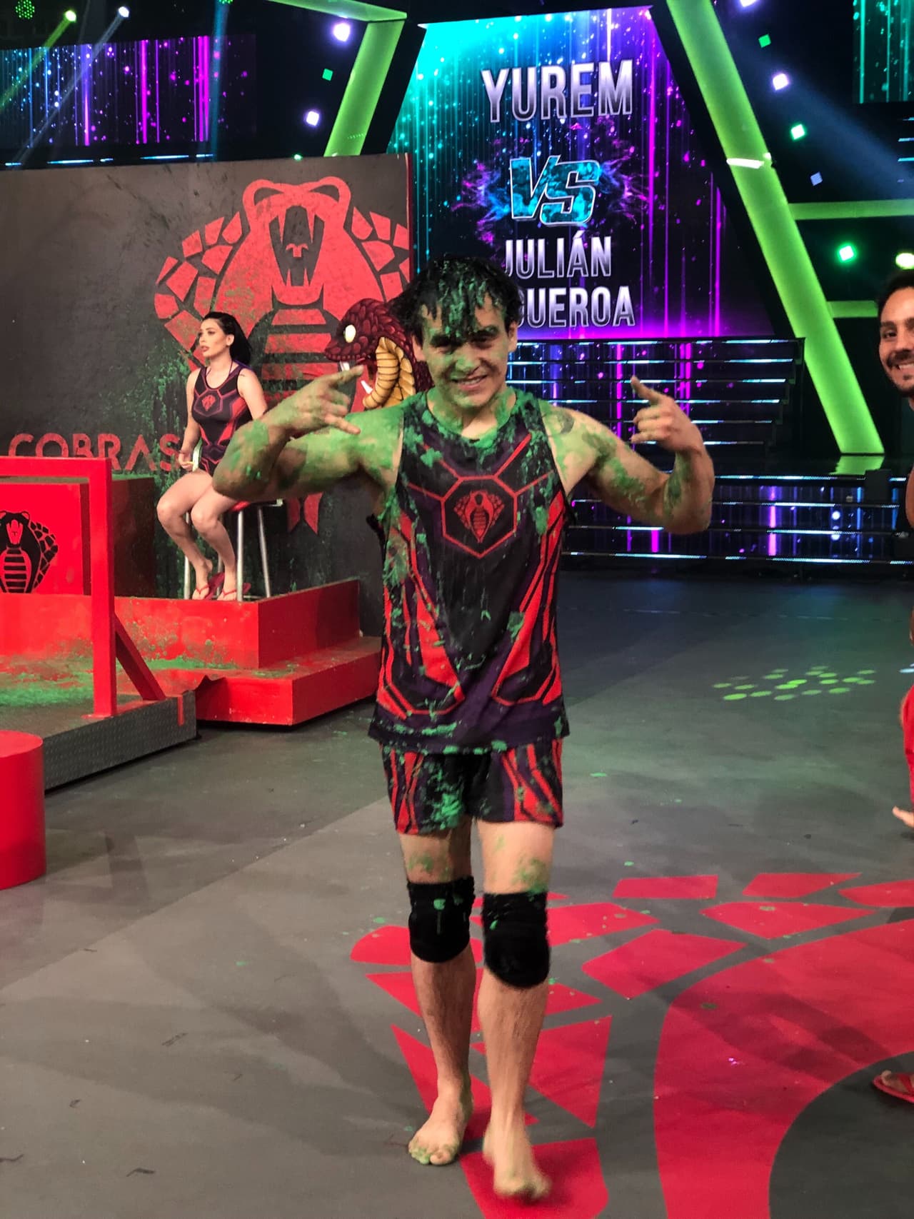Para la ronda de "Catapultas", Julián perdió al no saber en qué año culminó la Independencia de México; en tanto su contrincante Yurem quiso continuar y competir contra Brenda.