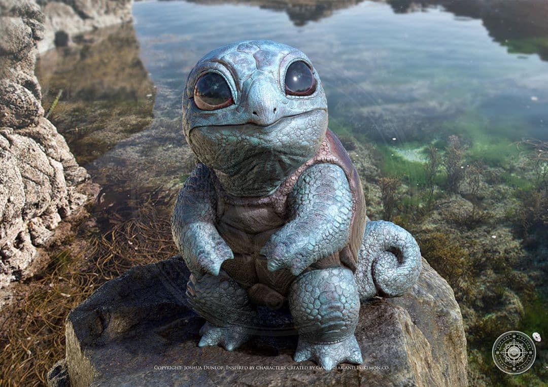 Vamo’ a calmarnos con esta ilustración de Squirtle.