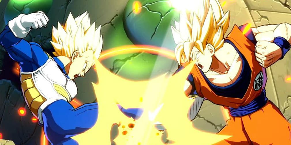Mario Castañeda y René García juegan Dragon Ball Fighterz
