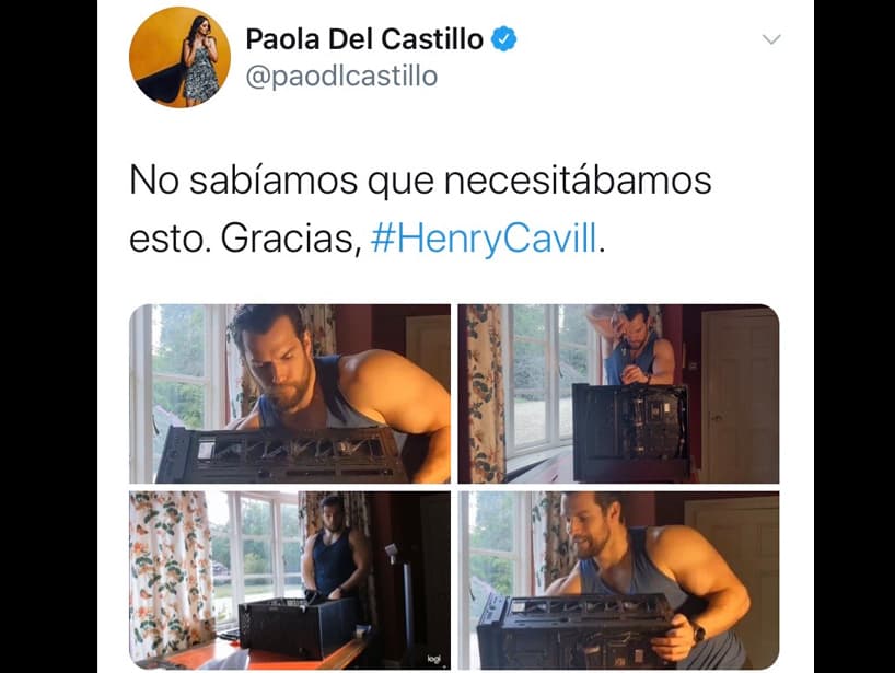 Y así, el crush por Cavill se expandió y ahora tiene más personas enamoradas de él.