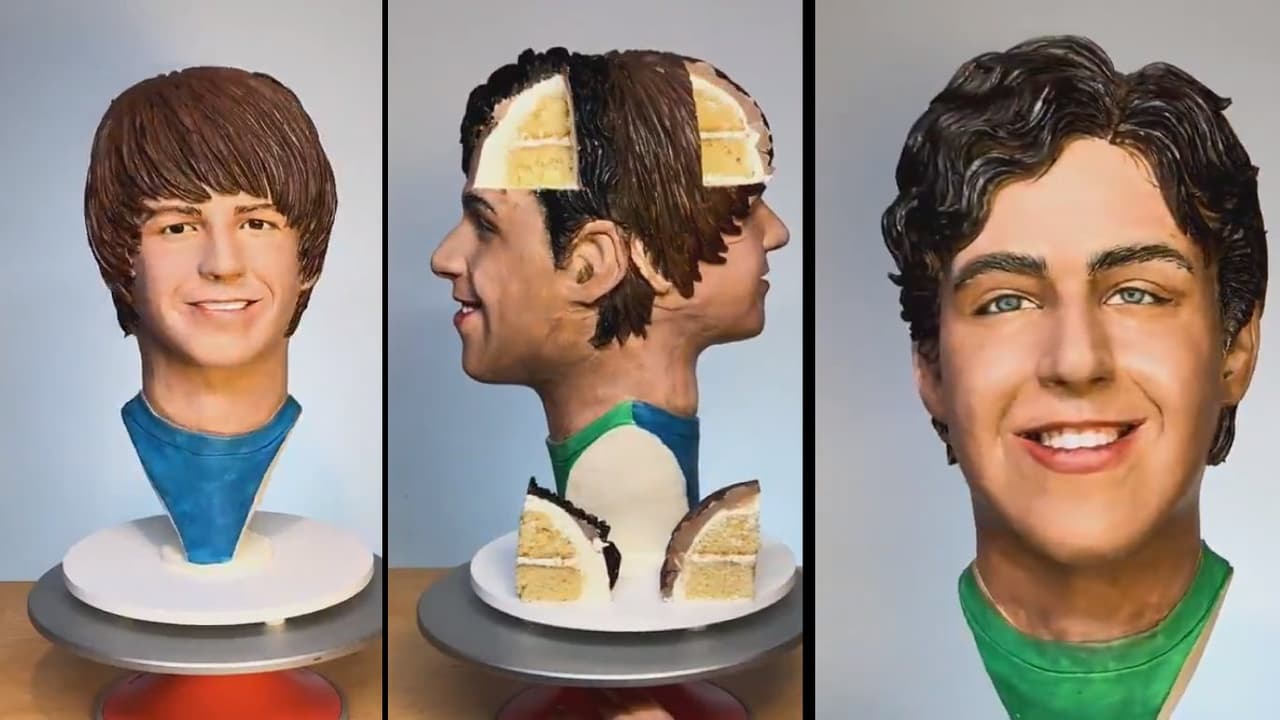 Vas a querer este pastel con las caras de 'Drake y Josh'
