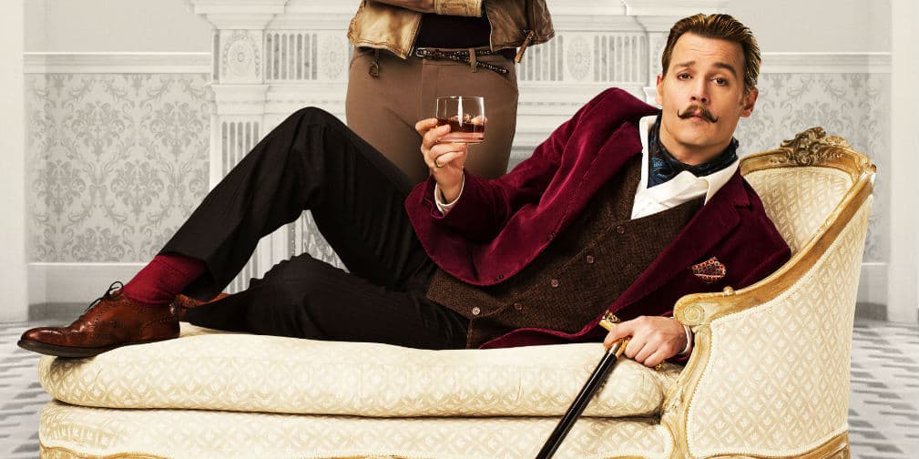 2. Johnny Depp: Lo amamos, pero ya cansa verlo siempre caracterizado en cintas como Mortdecai.