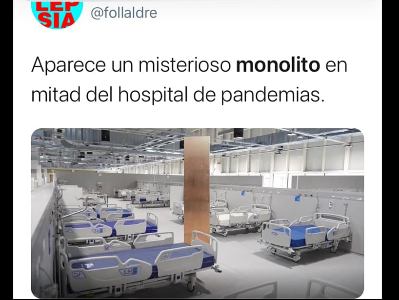 Algunas personas bromearon sobre el lugar donde se encontrará el próximo monolito.