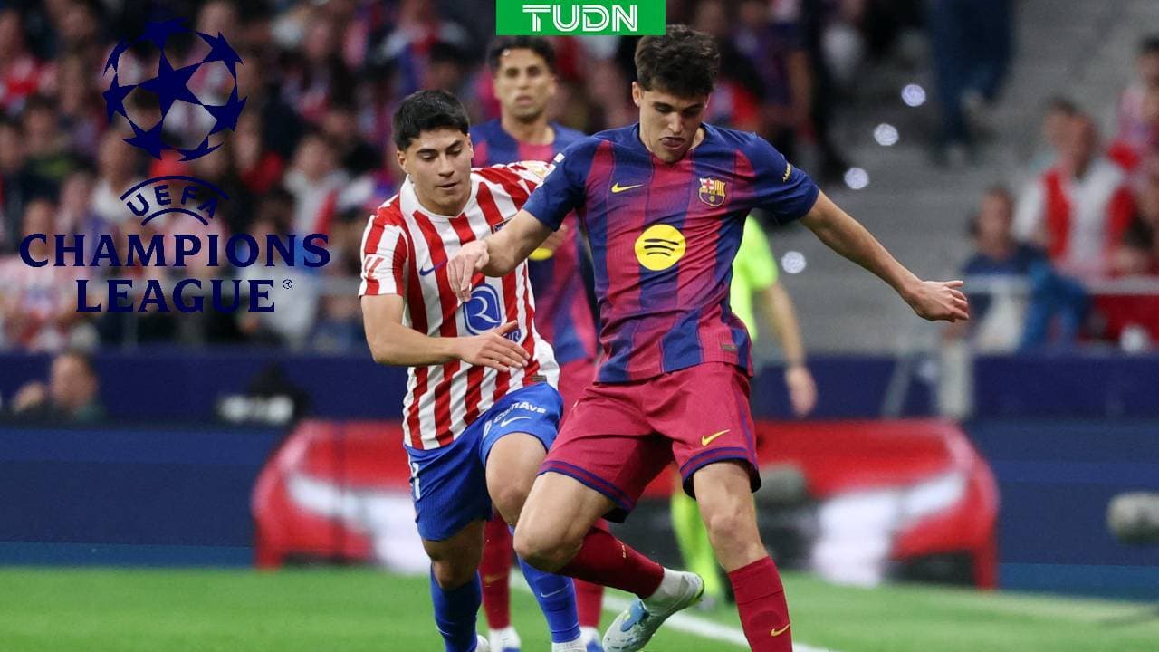 ¡Así marcha la rivalidad Barcelona vs. Atlético de Madrid en Champions!