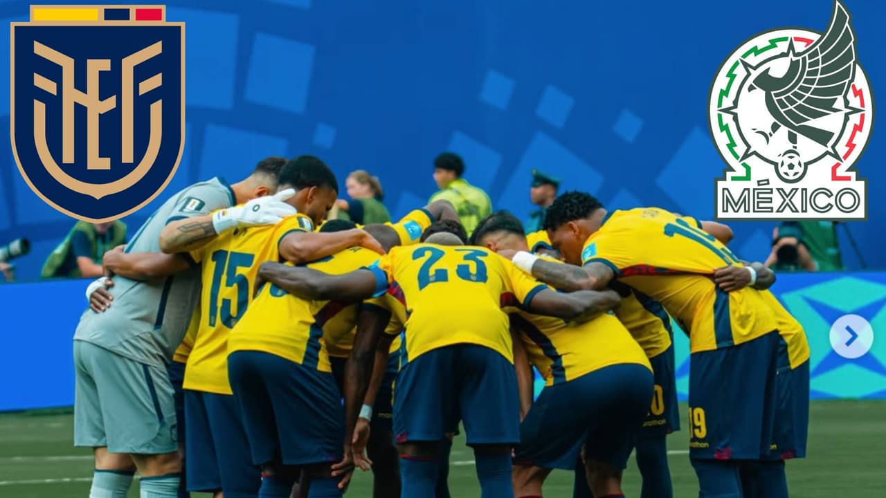 ¡Con todo! El posible 11 titular de los ecuatorianos para el duelo ante México