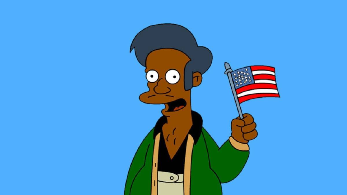 Apu ahora sí se va de Los Simpson