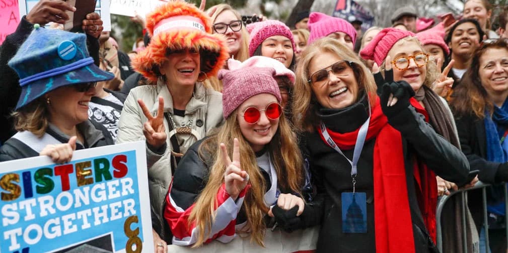 Estrellas que salieron a marchar por los derechos de las mujeres
