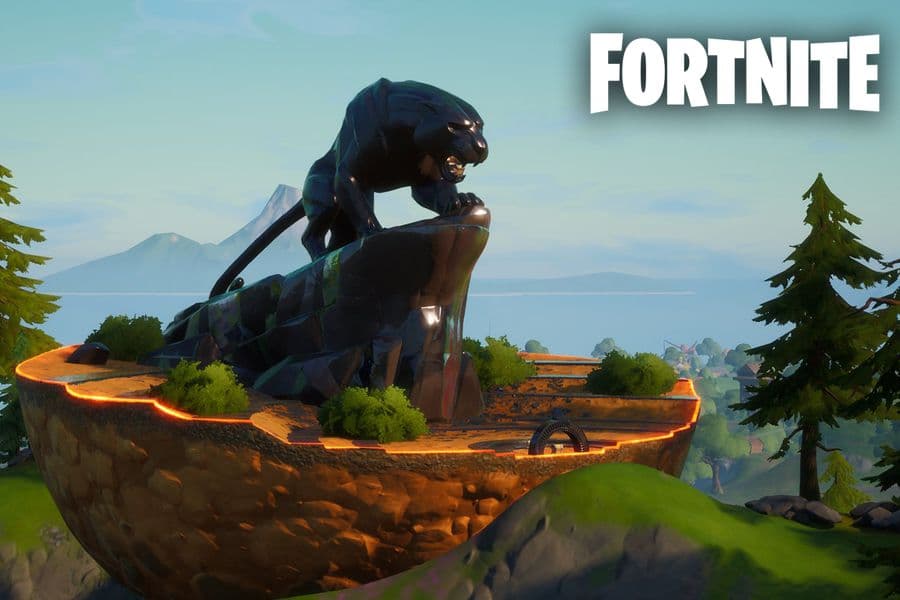 Fortnite le rinde tributo a Chadwick Boseman con monumento de Black Panther