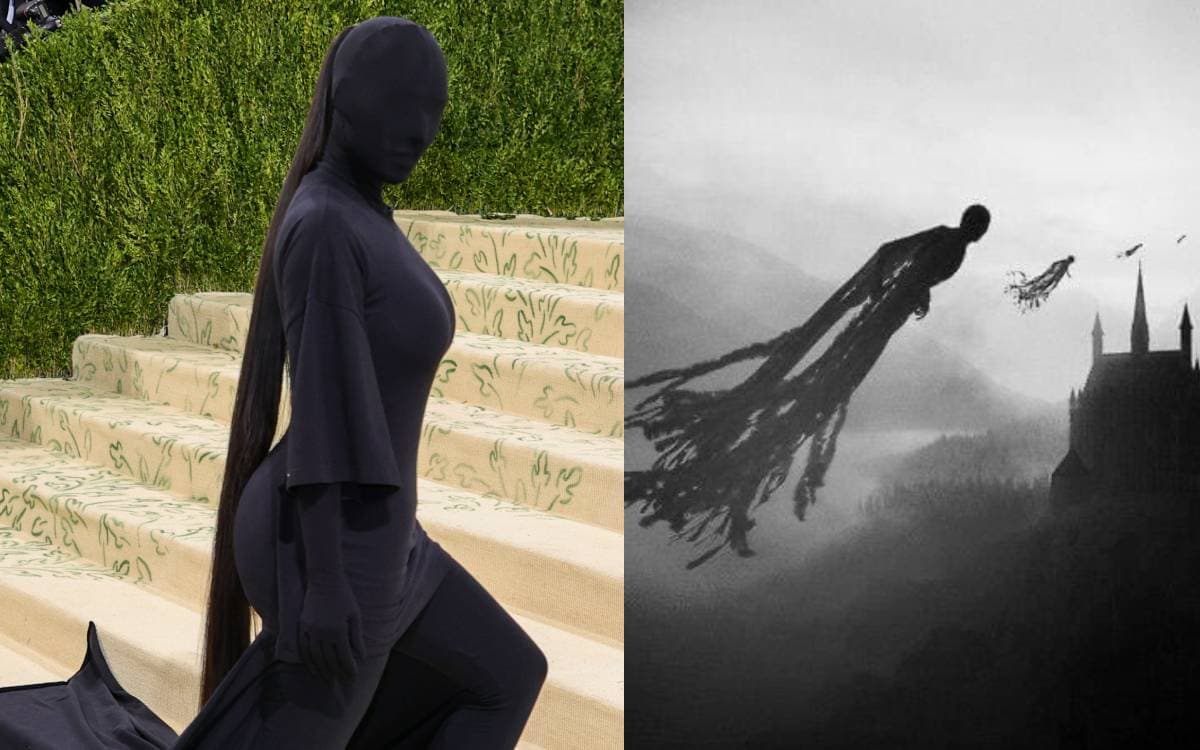 MET Gala: Look de dementor de Kim Kardashian provoca divertidos memes
