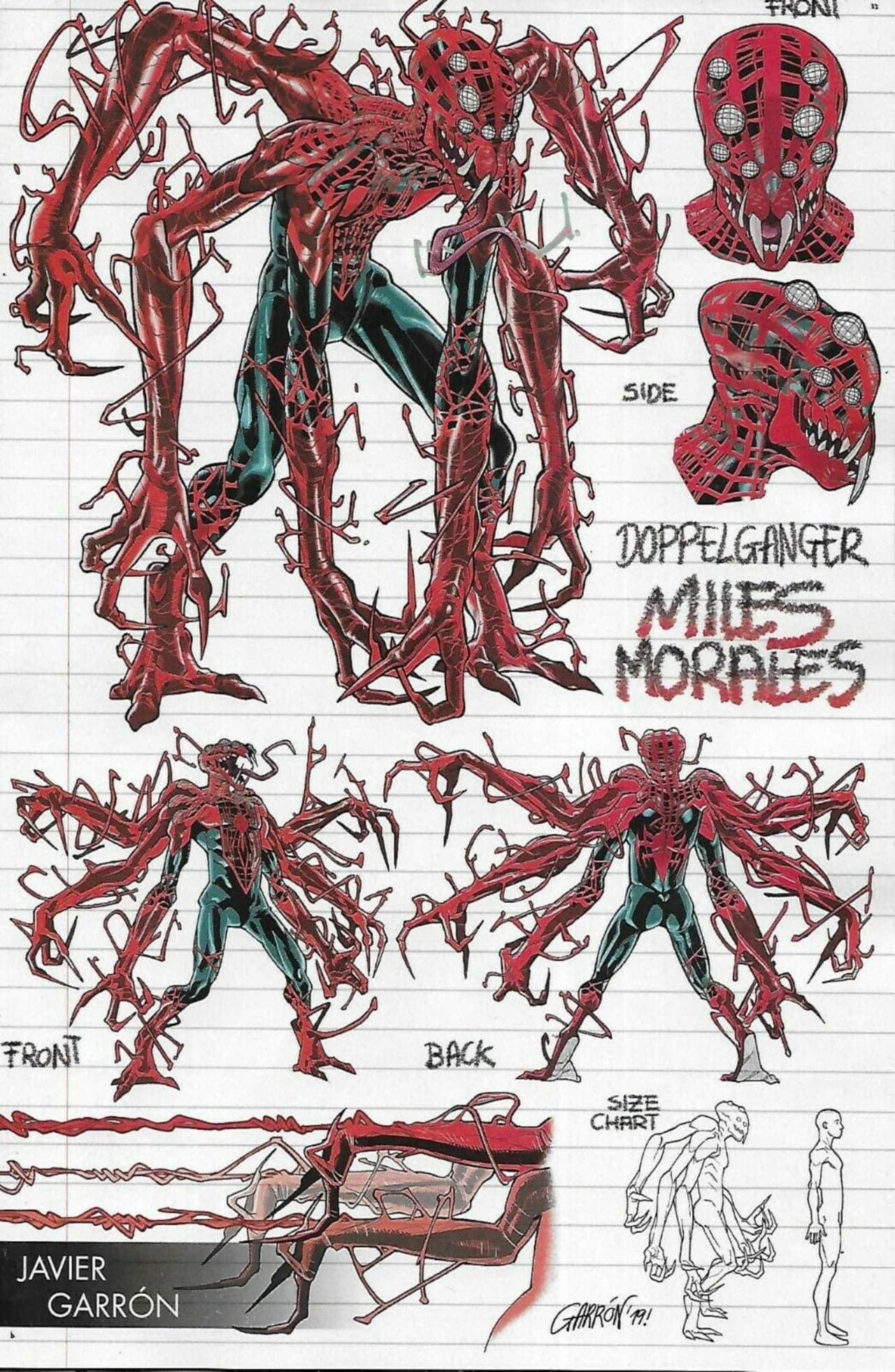 Así se ve Miles Morales infectado por Carnage