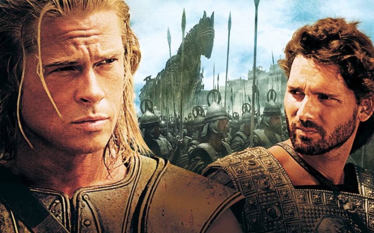 Brad Pitt llega al 5 para una tarde épica de doming con 'Troya'
