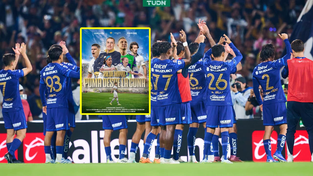¡Pumas estrenará película al final del Torneo Clausura 2026!