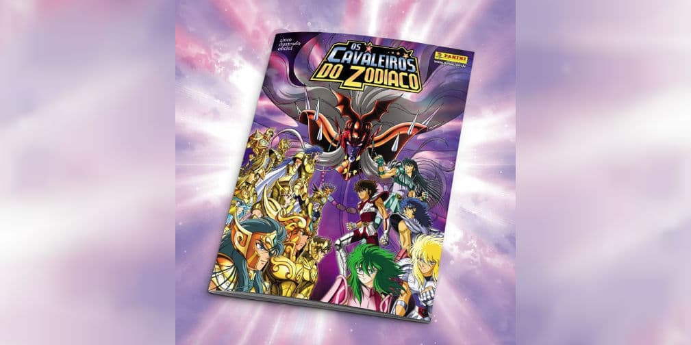 El nuevo álbum de estampas de Los Caballeros del Zodiaco
