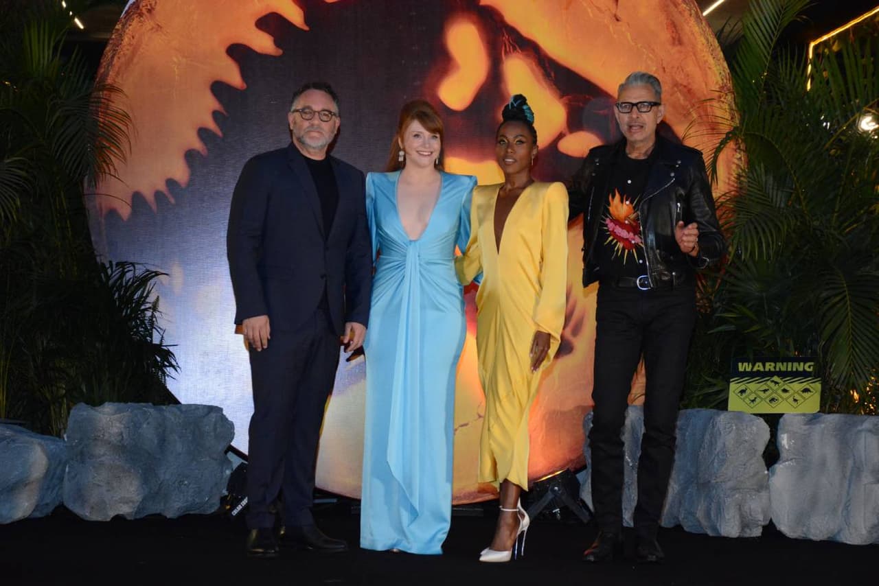 Jurassic World 3: Bryce Dallas Howard deslumbra en la alfombra roja