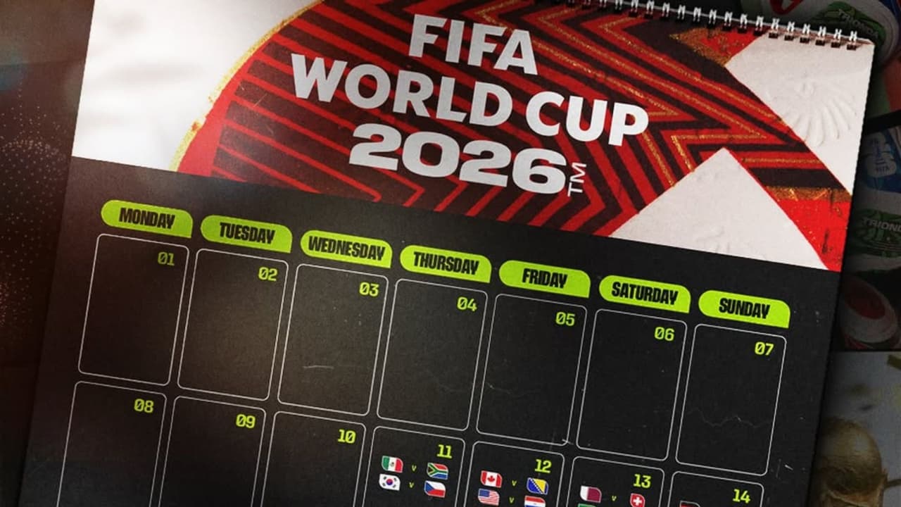 ¿Dónde ver el calendario oficial de partidos del Mundial 2026? ¡Toma nota!