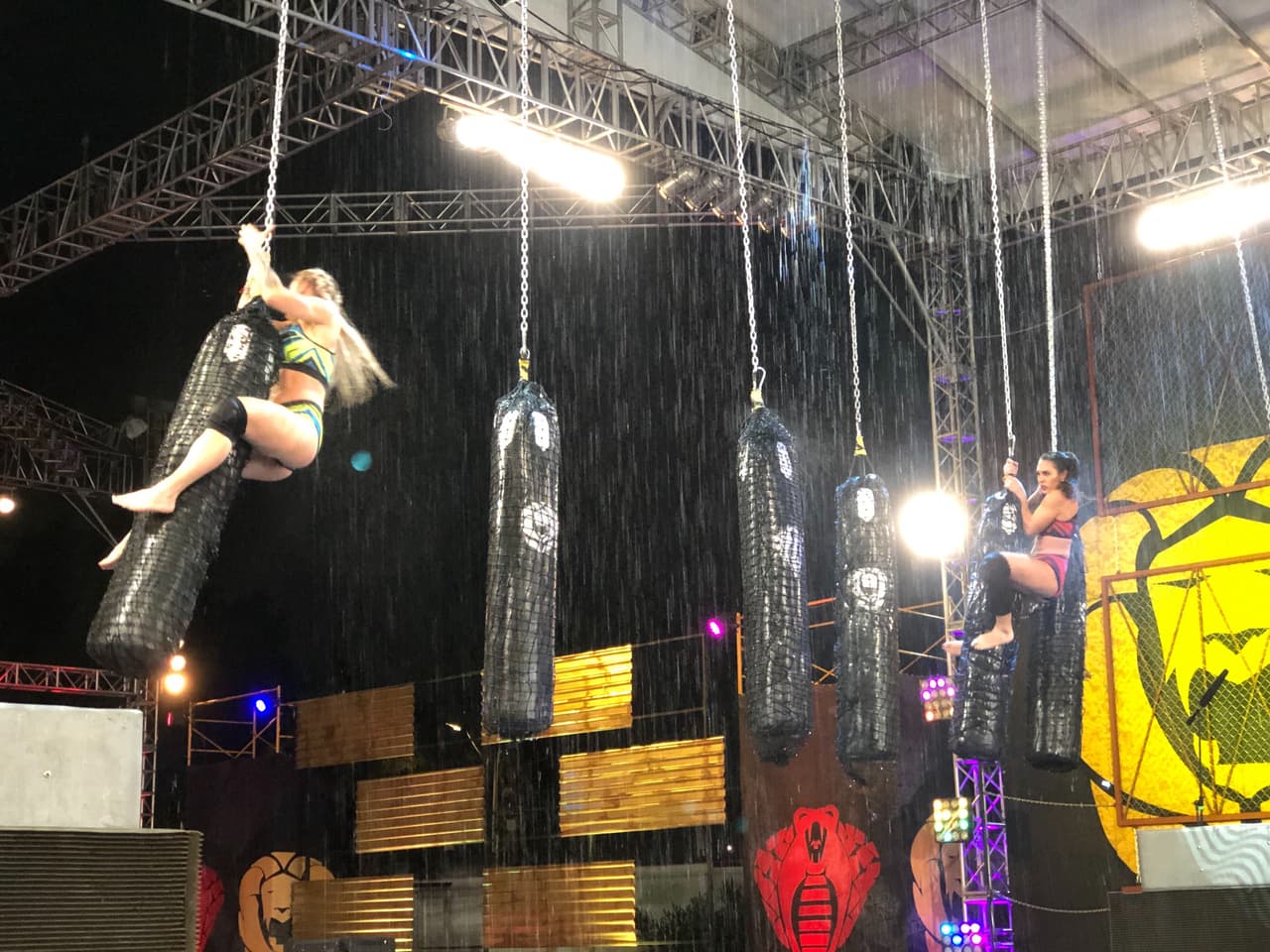 A pesar de que Cobras triunfó en Sacos Acuáticos y consiguieron 200 puntos, quedaron por debajo del marcador de Leones y perdieron su oportunidad de competir para ganar puntos y ser el mejor guerrero de la competencia.