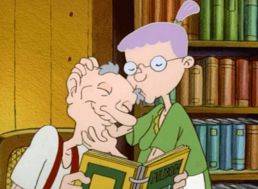 El 28 de agosto es el día del abuelo y, para celebrarlo, te traemos a los cabecitas de algón más tiernos y rudos de la televisión.
<br>
<br>Oye, Arnold: Phil y Pookie son los abuelos del protagonista, quienes cuidan a su nieto luego de que sus papás no regresan de un viaje. El par no sólo es tierno, también es muy divertido y juegan con el "cabeza de balón".