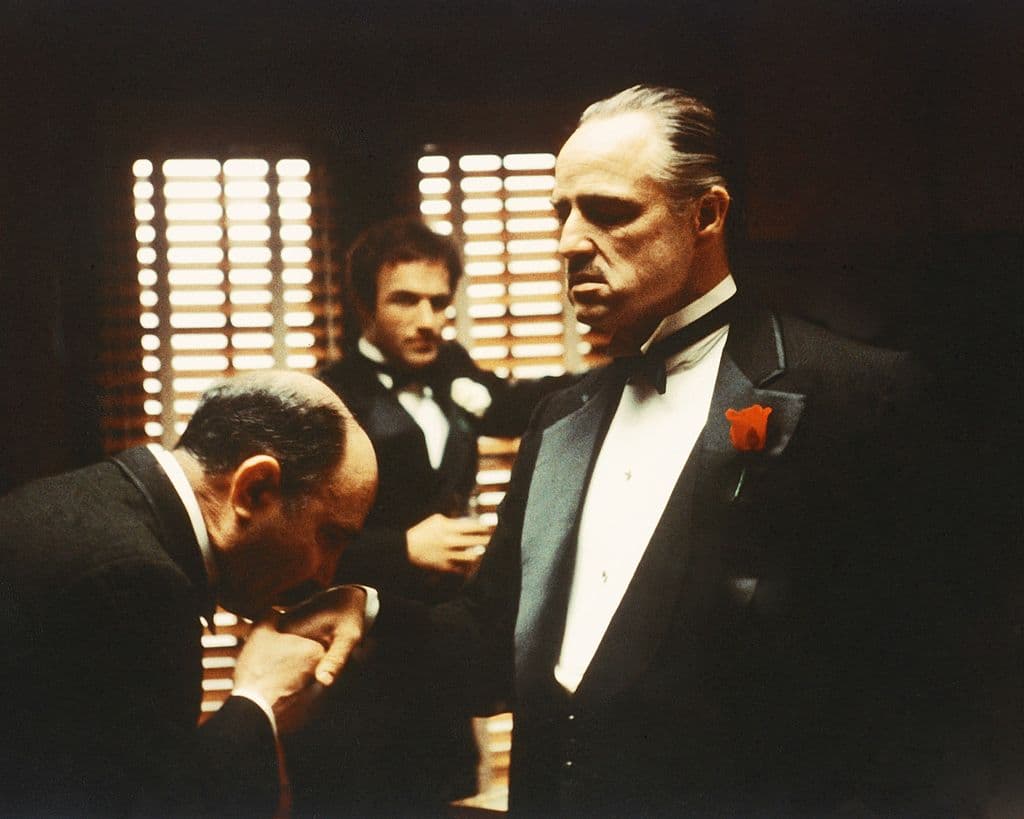 1- ‘El padrino’. El clásico de Francis Ford Coppola ocupa la primera posición de este conteo con el 30% de los votos.