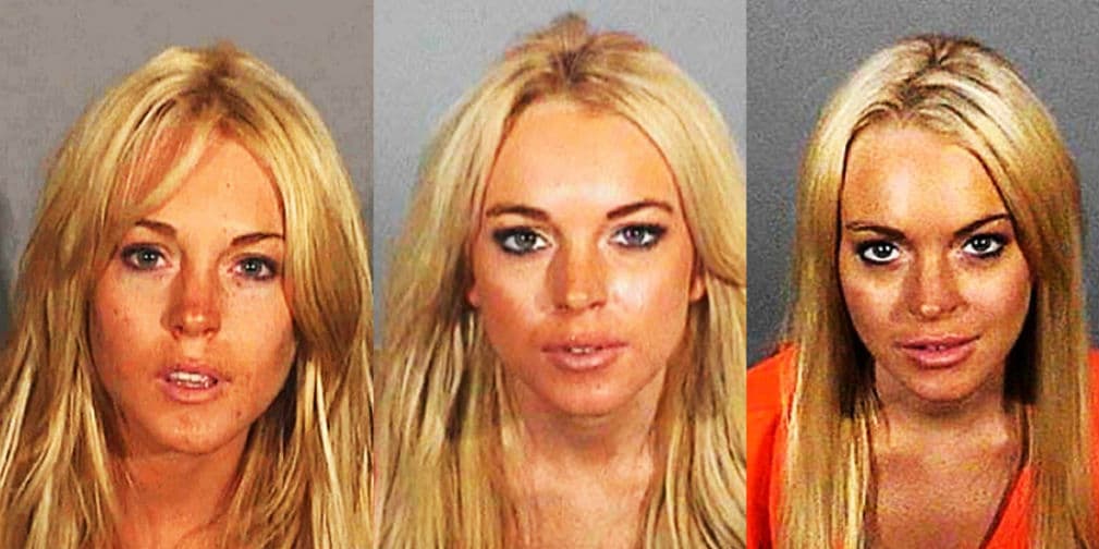 Sorpréndete con los famosos con antecedentes penales