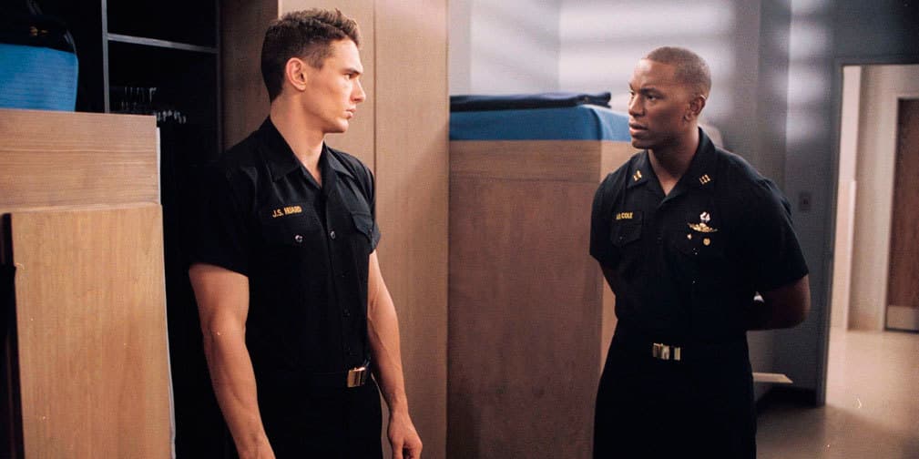 A Tyrese Gibson no le gustó el método de actuación de James Franco en Annapolis.
