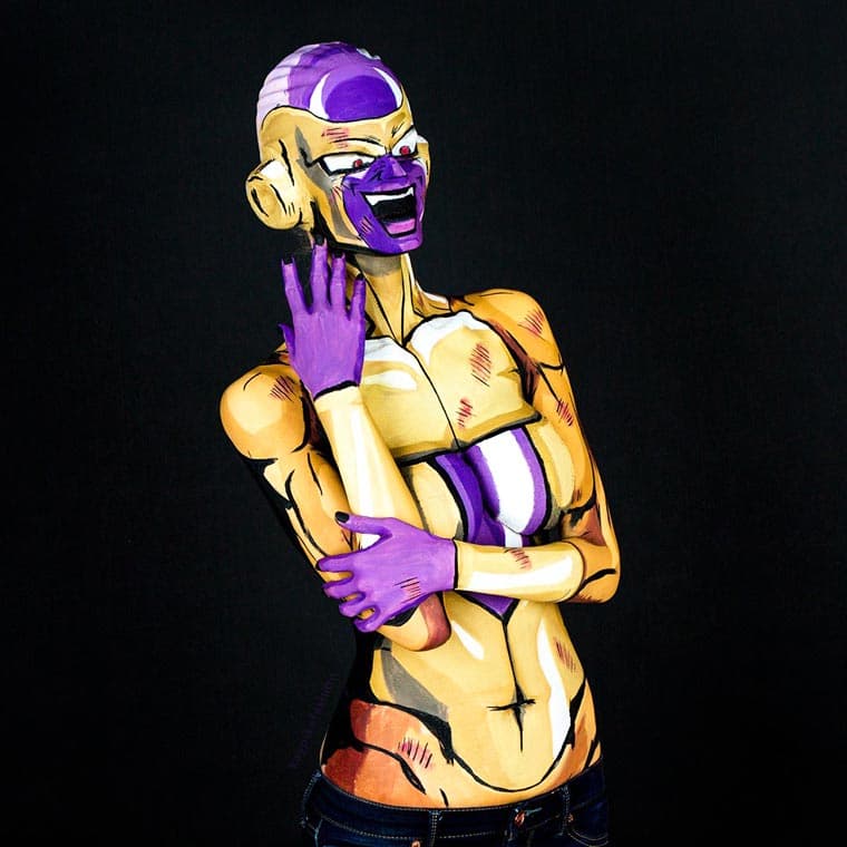 Esta emprendedora transmitió en twitch el proceso de estas pinturas.