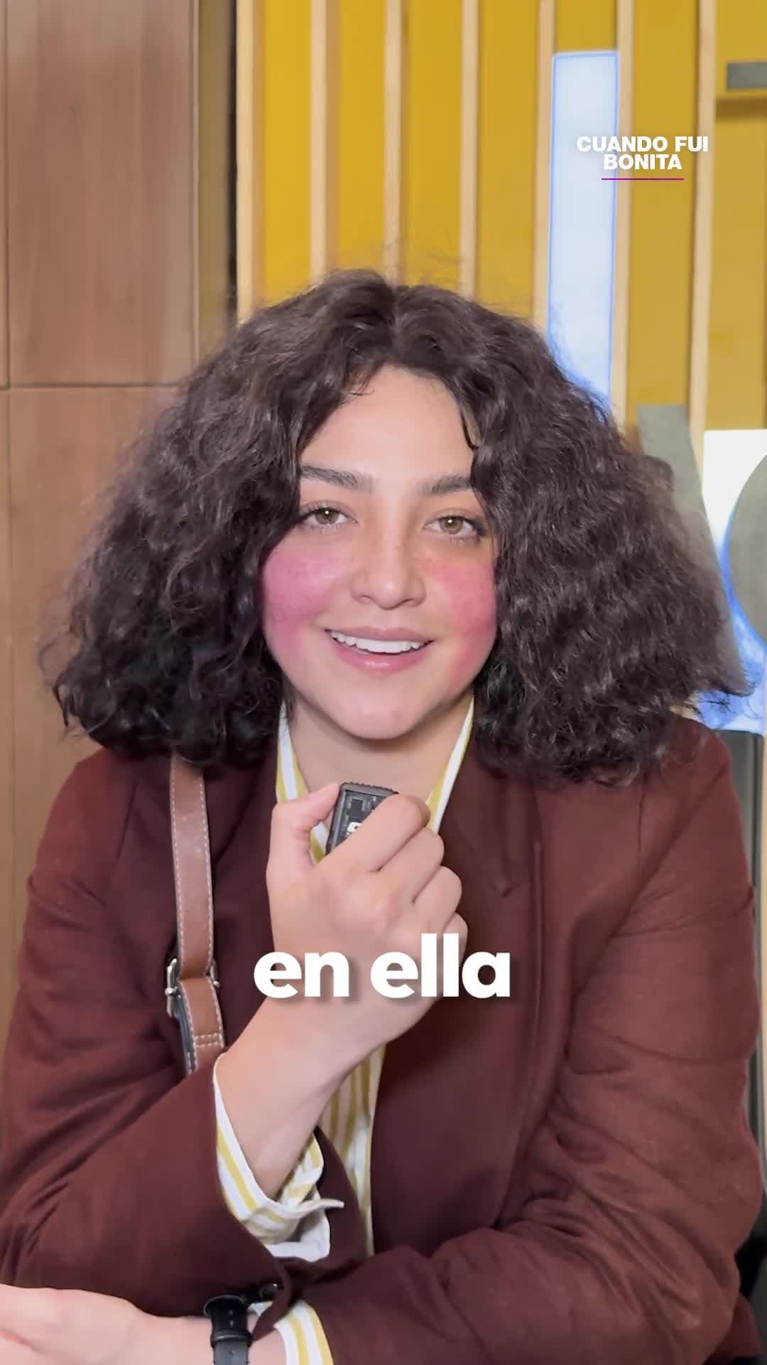 Geraldine Galván es Paola en 'Cuando fui bonita'