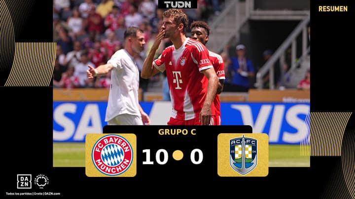Bayern Munich mete miedo con aplastante victoria en Mundial de Clubes