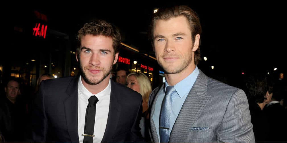 10. Liam y Chris Hemsworth: Los australianos han obtenido roles en Hollywood, pero el más popular es Thor.