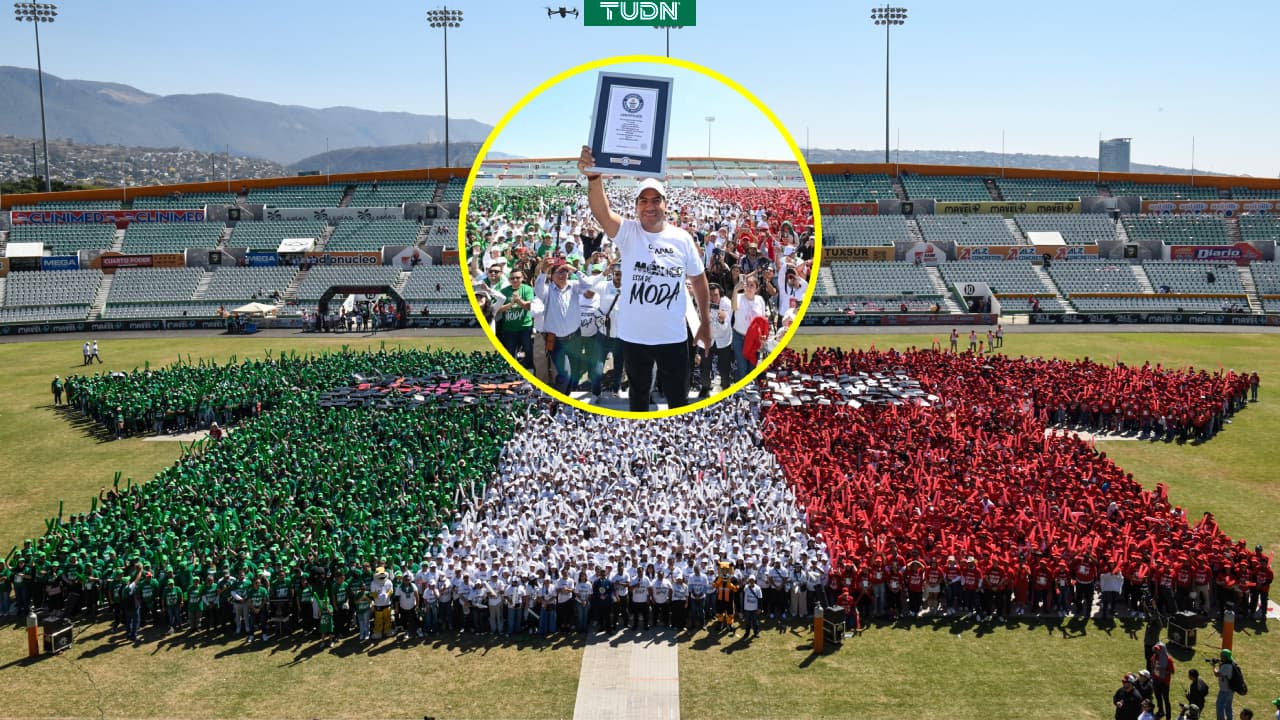 ¡Camiseta de México logra Récord Guinness de cara al Mundial 2026!