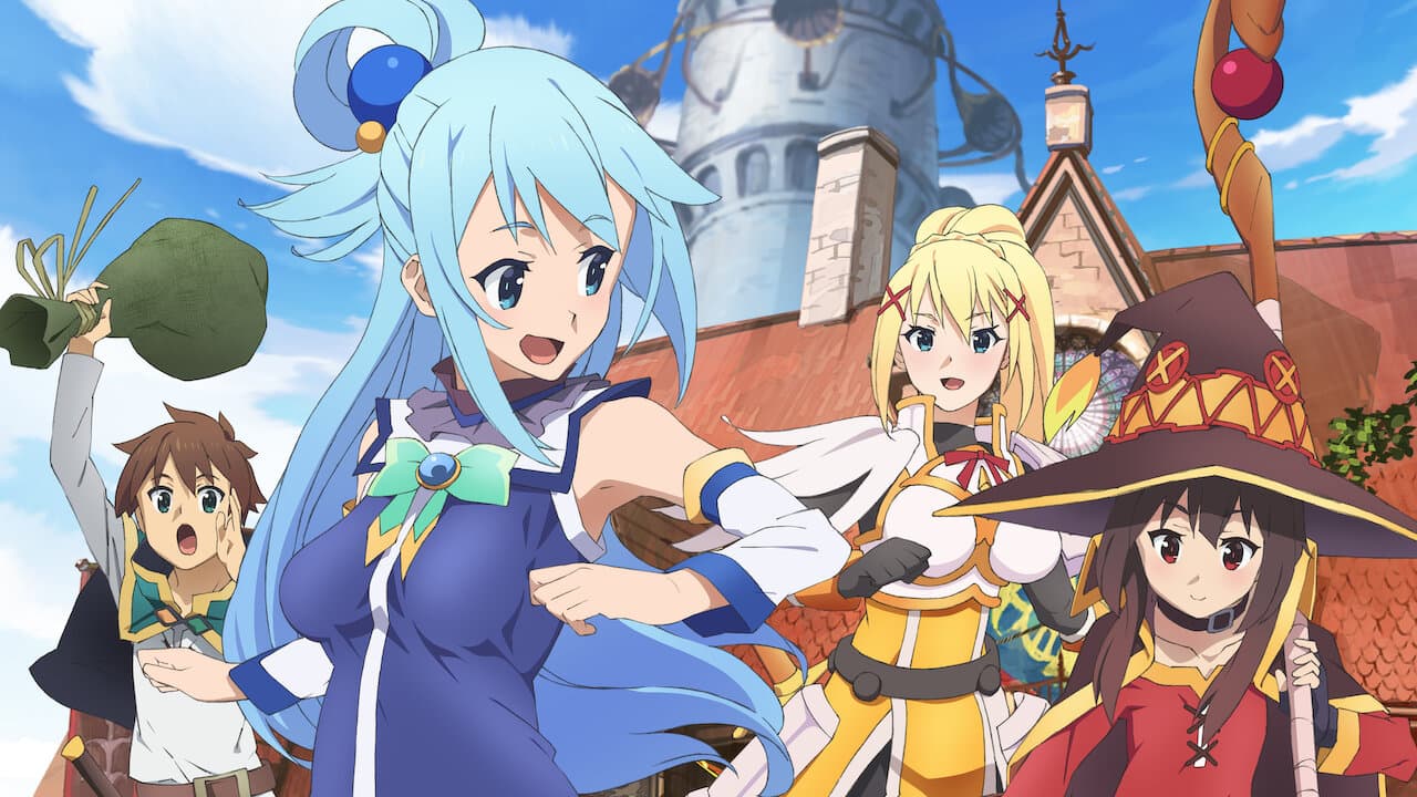 ¡Aleluya! Konosuba llega por fin a Netflix en español